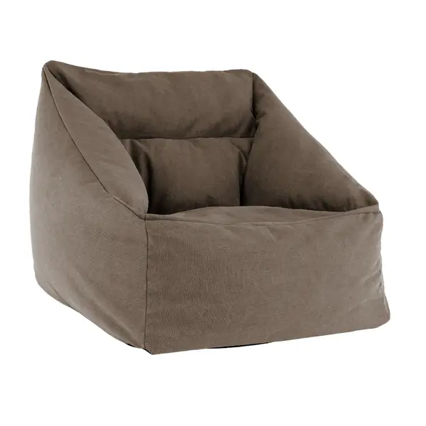 Fotoliu puf TIGRA 80 x 80 x 80 CM - Maro