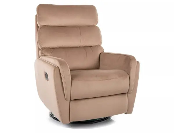 Fotoliu recliner Argos velvet bej Blu28
