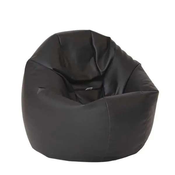 Fotoliu Relaxo XL, Material Piele Ecologica - Negru