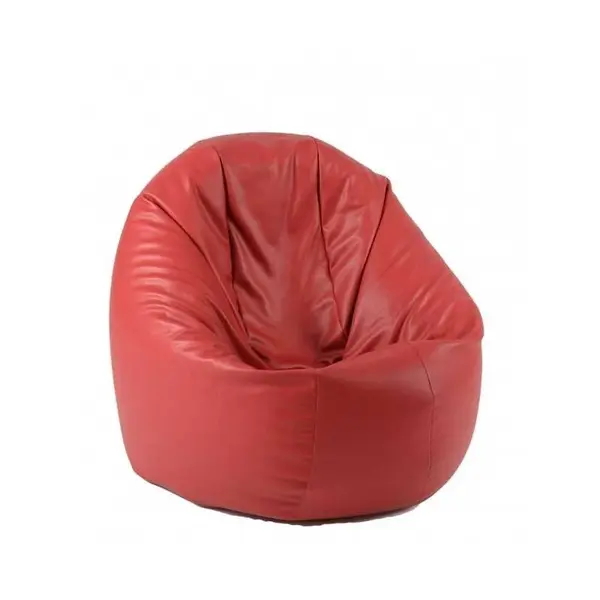 Fotoliu Relaxo XL, Material Piele ecologica - Rosu