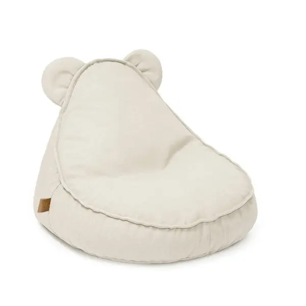 Fotoliu tip puf MeowBaby Outzy Teddy Sako Oat blush Beige