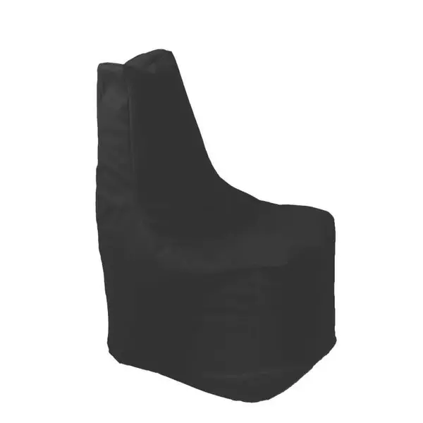 Fotoliu tip Scaun Sunlounger, Material Piele Ecologica - Dark Grey