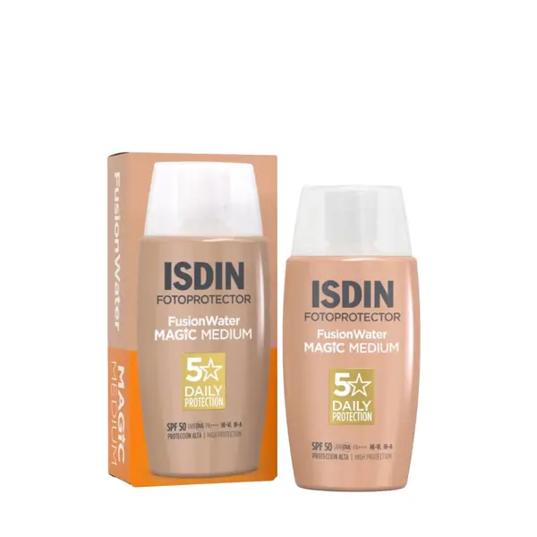 Fotoprotector fusion water magic medium spf 50 50 ml
