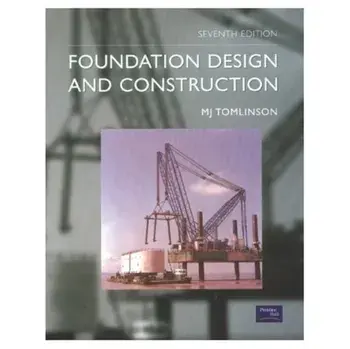 Foundation Design and Construction, Paperback/M. J. Tomlinson