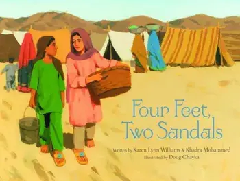 Four Feet, Two Sandals, Hardcover/Karen Lynn Williams