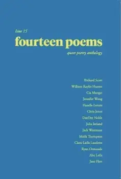 fourteen poems Issue 15: a queer poetry anthology, Paperback/***