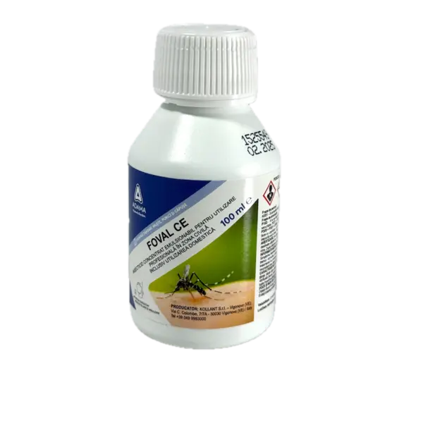 Foval CE 100 ml, insecticid Kollant (tantari, muste, insecte taratoare) - Default Title