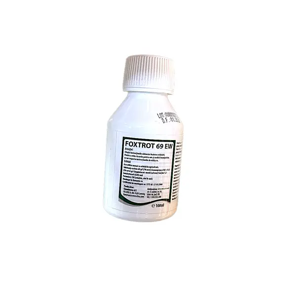 Foxtrot 69EW 100 ml, erbicid selectiv, FMC, grau (buruieni monocotiledonate anuale) - Default Title