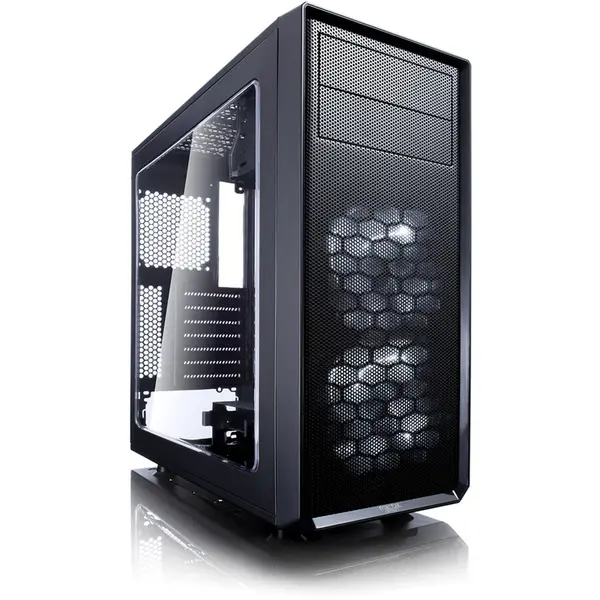 FRACTAL DESIGN Carcasa Fractal Design Focus G, Glass, Negru