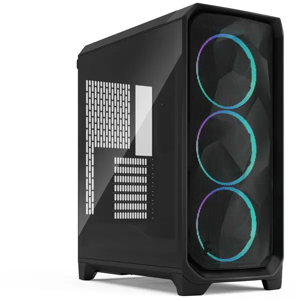 FRACTAL DESIGN Carcasa Fractal Design Meshify 3 RGB, Tempered Glass, Light Tint, Negru