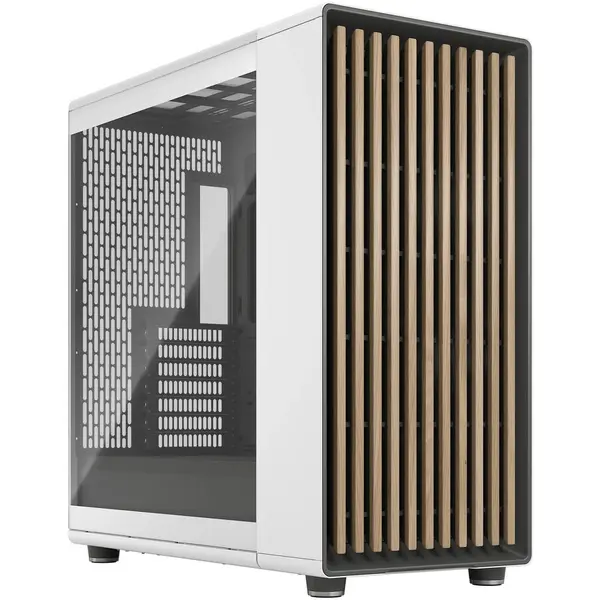 FRACTAL DESIGN Carcasa Fractal Design North XL RC, Tempered Glass, Clear, Alb