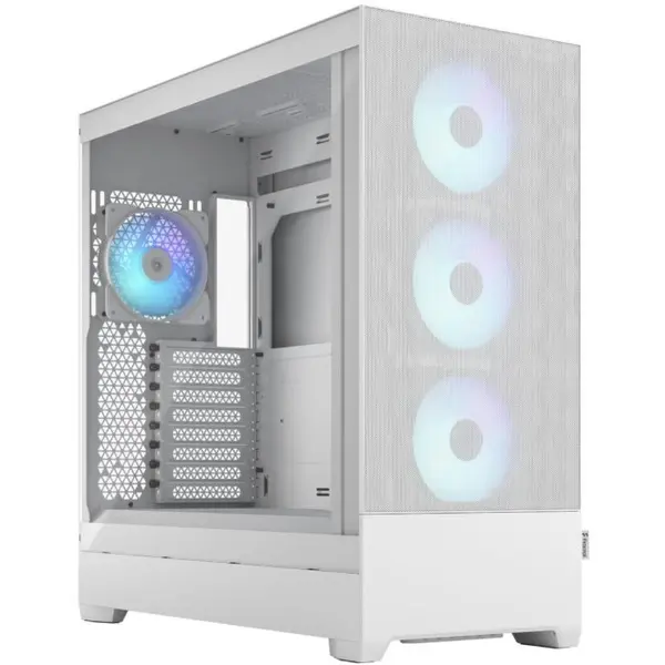 FRACTAL DESIGN Carcasa Fractal Design Pop XL Air, RGB, Tempered Glass, Clear Tint, Alb