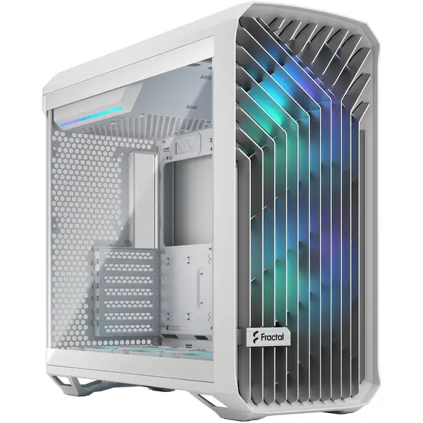 FRACTAL DESIGN Carcasa Fractal Design Torrent, RGB, Tempered Glass, Clear Tint, Alb