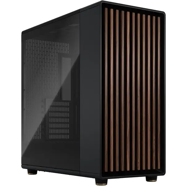 FRACTAL DESIGN Carcasa PC FRACTAL DESIGN Fractal Design North XL TG Dark, Full Tower, Sticla securizata, USB-C, Negru