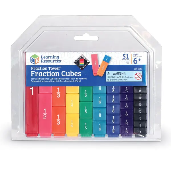 Fraction Tower - Cuburi cu fractii