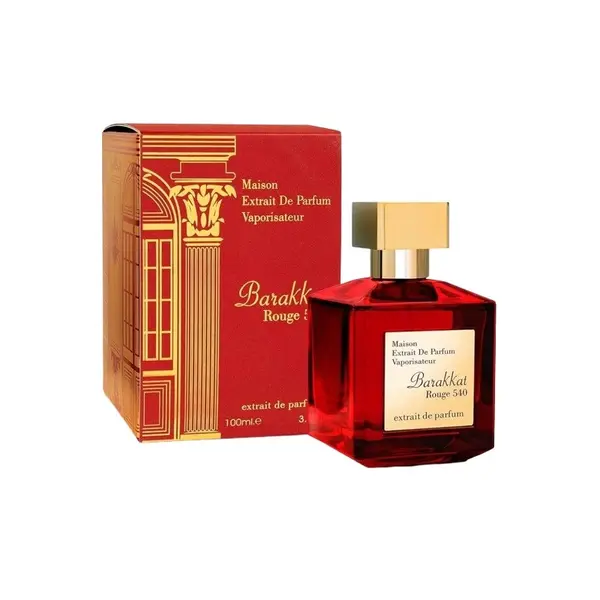 Fragrance World Barakkat Rouge 540 Extrait De Parfum Extract de parfum pentru femei Volum 100 ml
