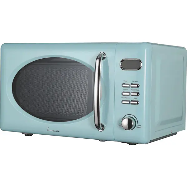 Fram Cuptor cu microunde Fram FMW-20DGBL, 20l, 700W, Digital, Grill 800W, 5 Nivele de putere, Functie decongelare, Bleu