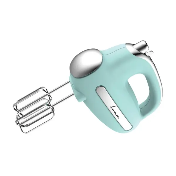 Fram Mixer de mana Fram FHM-3005GR, 300 W, 5 Viteze + Turbo, Teluri si carlige inox Verde