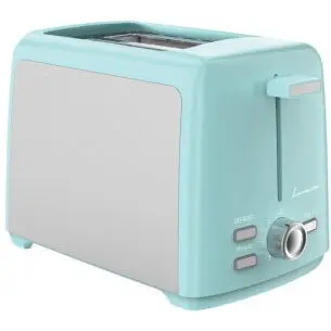 Fram Prajitor de paine Fram FTP-800SSGR, 800W, capacitate 2 felii, 7 niveluri de rumenire, tavita detasabila pentru firimituri, Verde