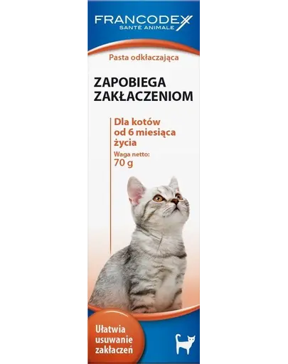 FRANCODEX Pastă anti hair-ball 70 g
