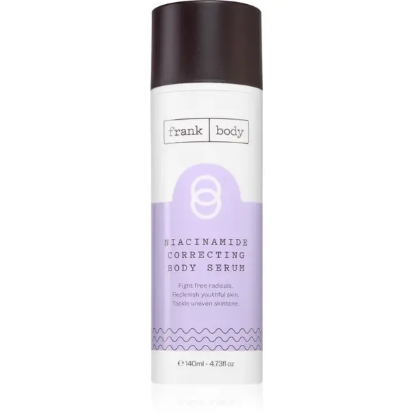 Frank Body Niacinamide Correcting Body Serum ler pentru corp cu niacinamidă 140 ml