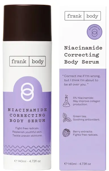 Frank Body Ser corporal corector cu niacinamid, 140 ml