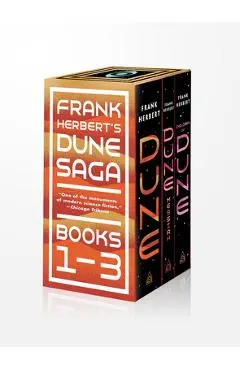 Frank Herbert's Dune Saga 3-Book Boxed Set: Dune, Dune Messiah, and Children of Dune - Frank Herbert