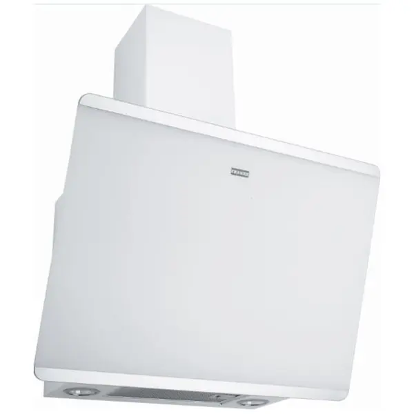 Franke Hota incorporabila decorativa Franke FPJ 615 V WH/SS Alb, Putere de absorbtie 730 mc/h, 1 motor, 3 viteze, 60 cm, Sticla Alba