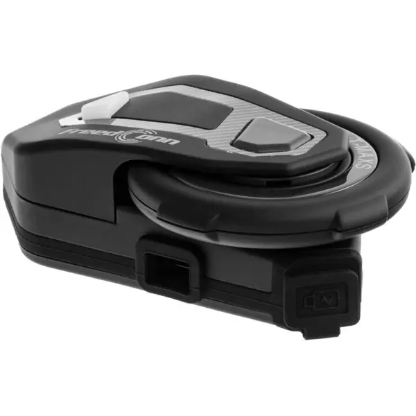 FreedConn Sistem de comunicare hands‑free conceput pentru montaj pe casca Moto FreedConn T-Max S V4 Pro Single, Bluetooth 5.1, Negru