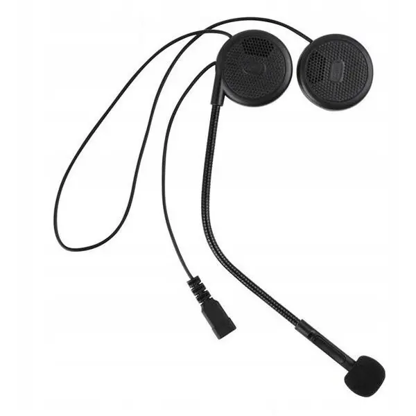 FreedConn Sistem de comunicare hands‑free conceput pentru montaj pe casca Freedconn L1M, motocicleta, Bluetooth, Negru