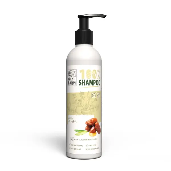 FRESH FARM Jojoba, XS-XL, șampon câini, flacon, 250ml