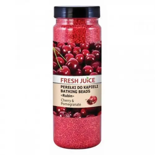 Fresh juice perle de baie cu extract de cirese si rodie, 450g Zephyr Labs