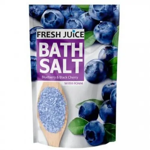 Fresh juice sare baie cu spuma de afine si cirese negre, 500g Zephyr Labs