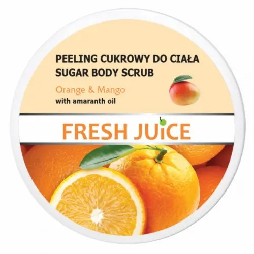 Fresh juice scrub de corp cu portocala si mango, 225ml Zephyr Labs