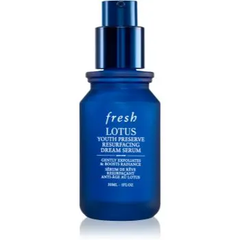 fresh Lotus Youth Preserve Resurfacing Dream Serum ser de noapte Cu AHA Acizi