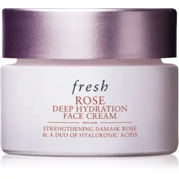 fresh Rose Deep Hydration Face Cream crema de fata hidratanta cu acid hialuronic