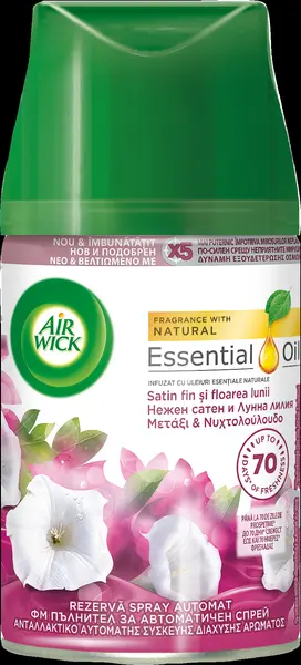 Freshmatic rezerva odorizant de camera, Satin fin si Floarea lunii, 250 ml