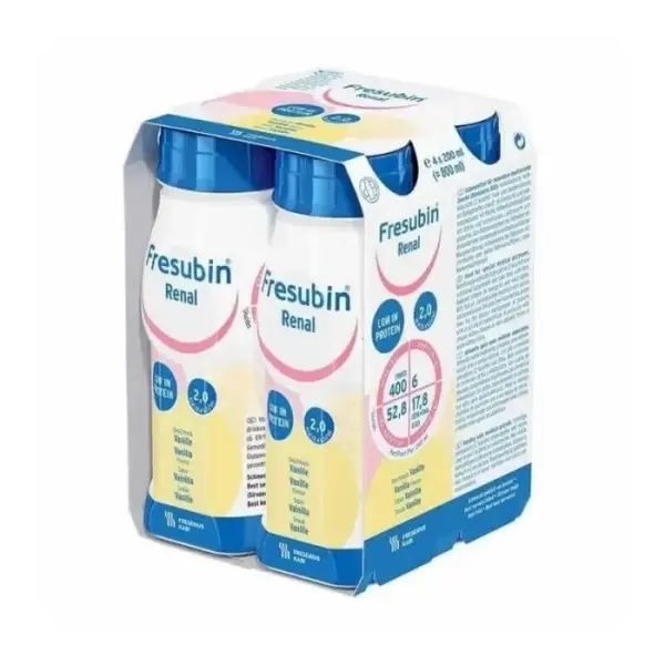 Fresubin Renal cu aroma de vanilie, 4 x 200 ml, Fresenius Kabi