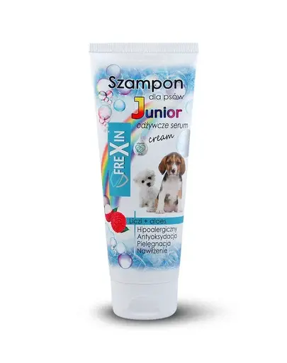 FREXIN Junior Sampon delicat pentru cainii pui, cu lychee si aloe vera, 220 g