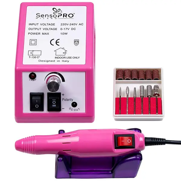 Freza Electrica pentru Unghii Perfecte, 20000RPM