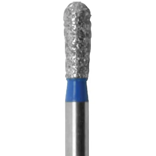 Freze Diamantate Stomatologice, 237-032 M, 19 mm, Granulatie Medie, pentru Turbina, 10 Bucati