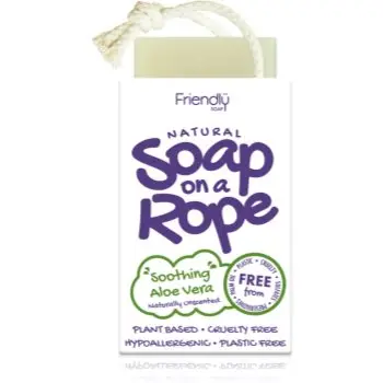 Friendly Soap Soap on a Rope Aloe Vera săpun natural pe șnur