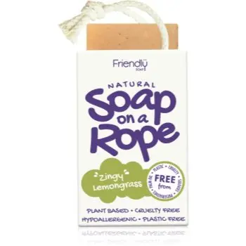 Friendly Soap Soap on a Rope Lemongrass săpun natural pe șnur