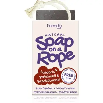 Friendly Soap Soap on a Rope Patchouli & Sandalwood săpun natural pe șnur
