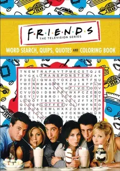 Friends Word Search, Quips, Quotes, and Coloring Book, Paperback/Editors of Thunder Bay Press