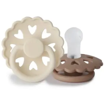 FRIGG Fairytale Round Silicone 2-Pack Size 1 suzetă