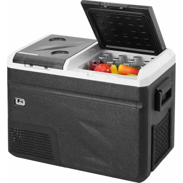 Frigider auto cu compresor si masina de facut gheata Smart Cooler 36L, 12-24V, display LCD
