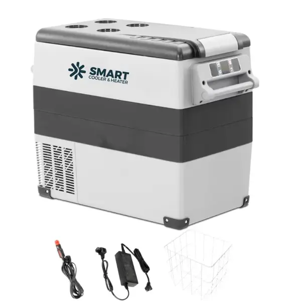 Frigider auto cu compresor smart cooler CF55 , 12/24V, cu display LCD si bluetooth