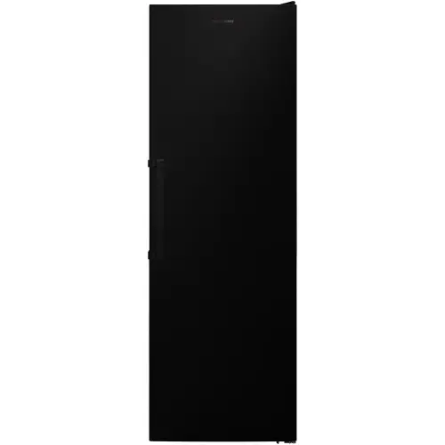 Frigider cu 1 usa Heinner HF-V401NFBKE++, 389 l, No Frost, Clasa E, Control electronic, Iluminare LED, H 186 cm (Negru)