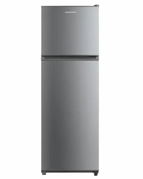 Frigider cu 2 usi HEINNER HF-M294SE++, 294 l, Clas E, Lumina LED, Usi reversibile, H 176 cm (Argintiu)